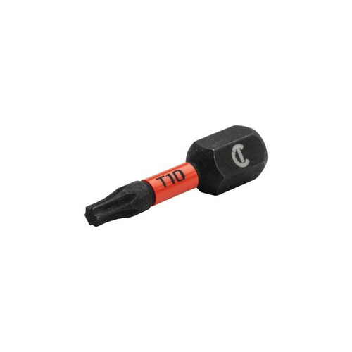 CRESCENT Set of 2 Torx Vortex Impact Power Bit, T10 x 1 in
