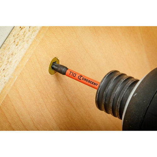 CRESCENT Set of 2 Torx Vortex Impact Power Bit, T10 x 2 in