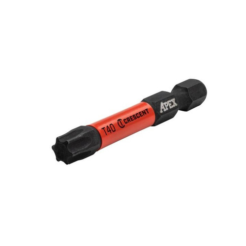 CRESCENT Set of 2 Torx Vortex Impact Power Bit, T40 x 2 in