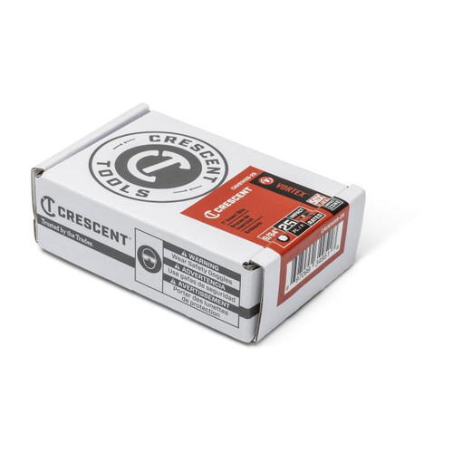 CRESCENT Set of 25 Hex Vortex Impact Power Bit, 9/16 in x 1 in