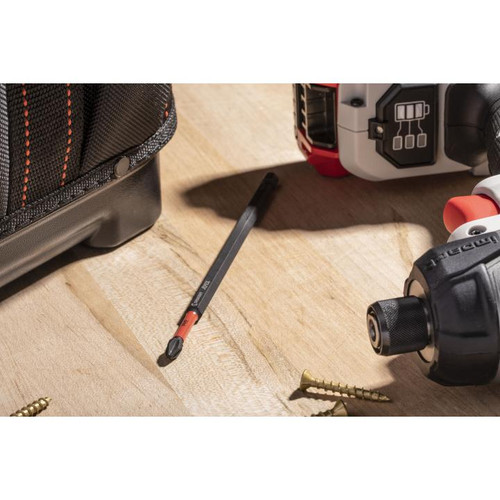 CRESCENT Set of 25 Phillips Vortex Impact Power Bit, PH2 x 6 in