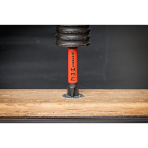 CRESCENT Set of 25 Phillips Vortex Impact Power Bit, PH3 x 2 in