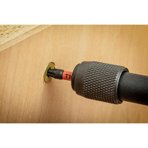 CRESCENT Set of 25 Torx Vortex Impact Power Bit, T10 x 1 in
