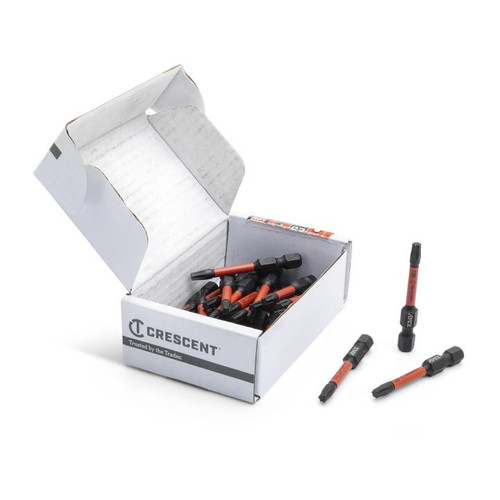 CRESCENT Set of 25 Torx Vortex Impact Power Bit, T20 x 2 in