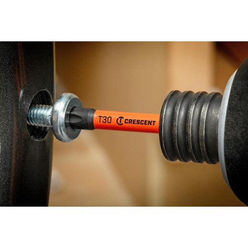 CRESCENT Set of 25 Torx Vortex Impact Power Bit, T30 x 2 in