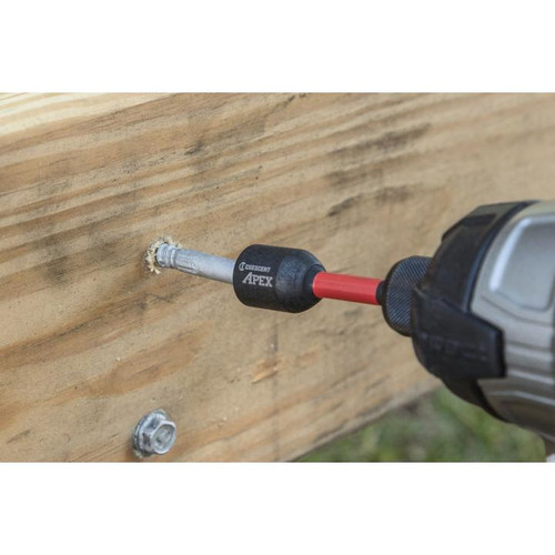 CRESCENT Set of 25 Vortex Magnetic Nutsetter, 7/16 in x 2-1/2 in