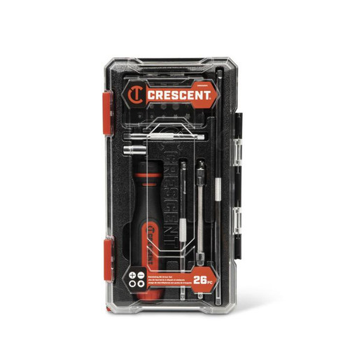 CRESCENT Set of 26 Ratcheting Bit Driver