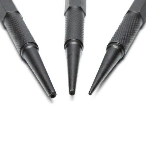 CRESCENT Set of 3 Steel Nail Punch