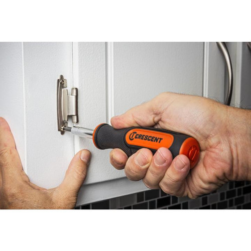 CRESCENT Set of 4 6-in-1 Interchangeable Screwdriver