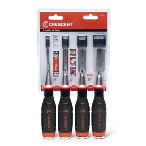 CRESCENT Set of 4 Wood Chisel