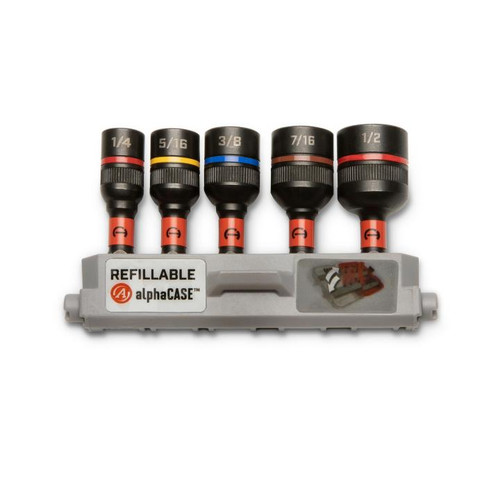 CRESCENT Set of 5 Bolt Biter Impact Nut Driver and Extractor