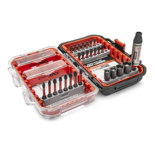 CRESCENT Set of 55 Vortex Bit Holder Fastener