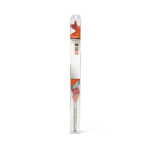 CRESCENT Ship Auger Drill Bit, 1-1/2 in x 18 in