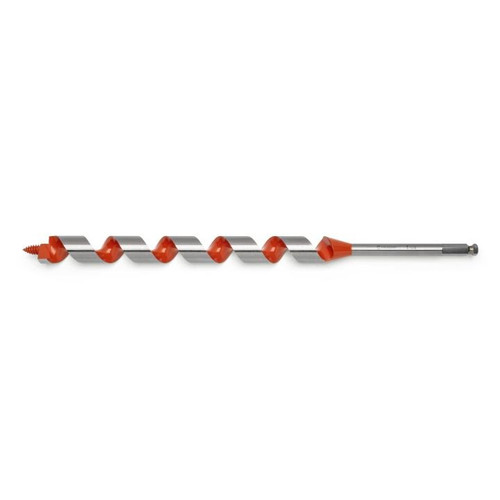 CRESCENT Ship Auger Drill Bit, 1-1/8 in x 18 in
