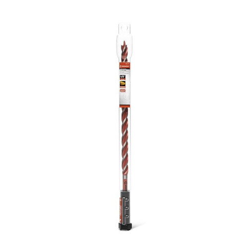 CRESCENT Solid Auger Drill Bit, 1/2 in x 13 in