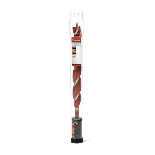 CRESCENT Solid Auger Drill Bit, 1-1/16 in x 13 in