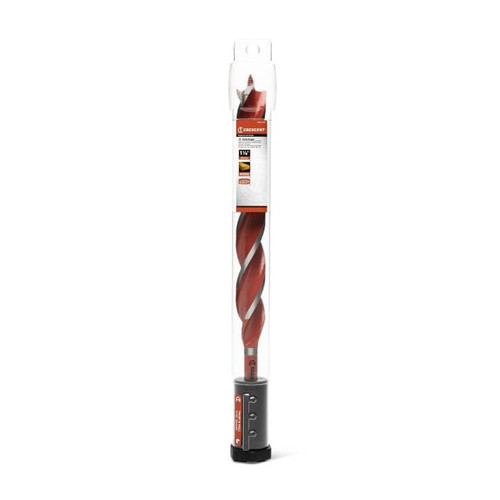 CRESCENT Solid Auger Drill Bit, 1-1/8 in x 13 in