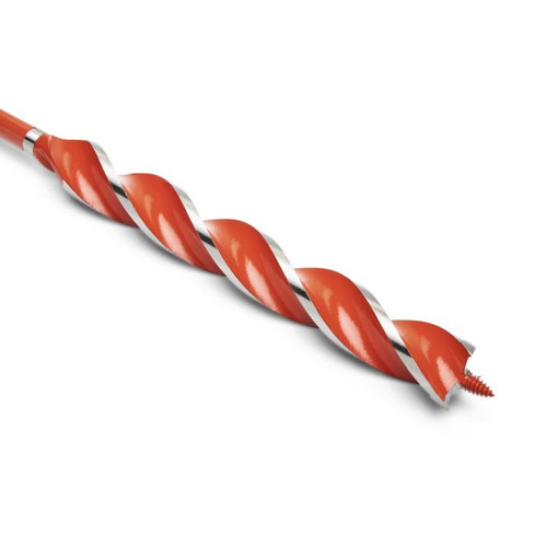 CRESCENT Solid Auger Drill Bit, 1-1/8 in x 13 in