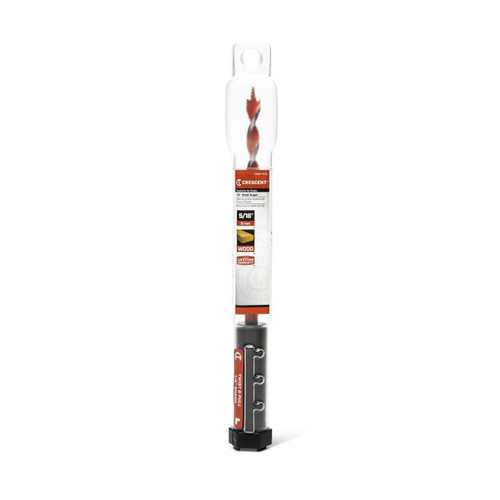 CRESCENT Solid Auger Drill Bit, 5/16 in x 7-1/2 in