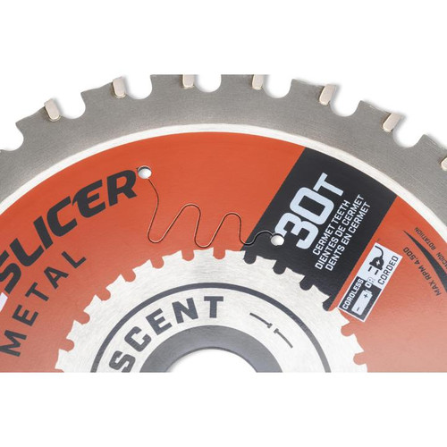 CRESCENT SteelSlicer Medium Metal Circular Saw Blade, 5-1/2 in x 30-Tooth