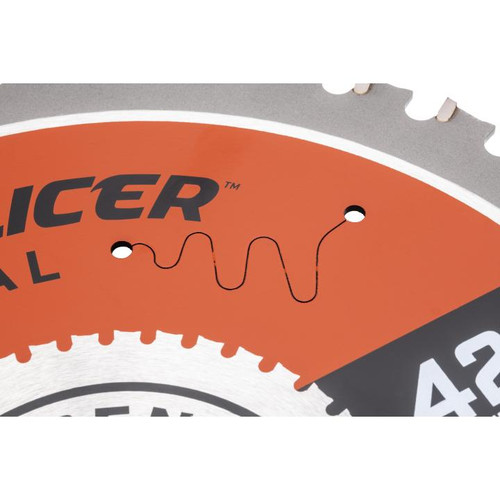 CRESCENT SteelSlicer Thick Metal Circular Saw Blade, 8 in x 42-Tooth