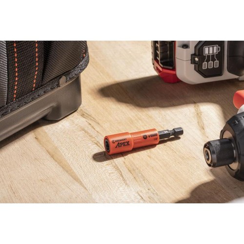 CRESCENT U-Guard Covered Magnetic Nutsetter, 1/4 in