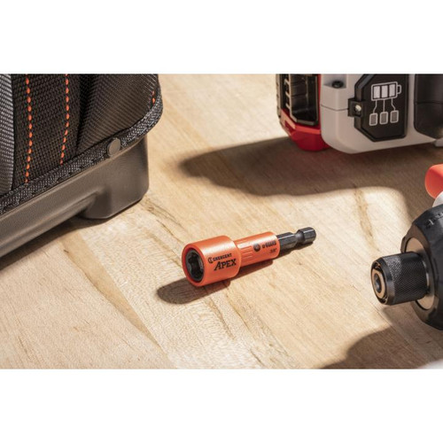 CRESCENT U-Guard Covered Magnetic Nutsetter, 3/8 in
