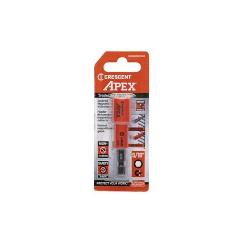 CRESCENT U-Guard Covered Magnetic Nutsetter, 5/16 in