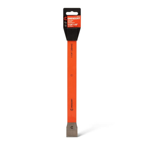 CRESCENT Utility Chisel, 1-1/4 in x 12 in