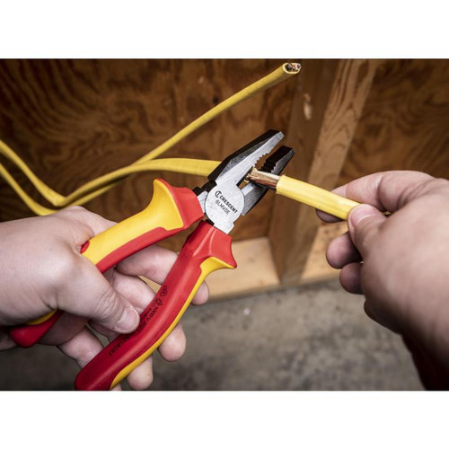CRESCENT VDE Insulated Lineman's Plier, 6 in