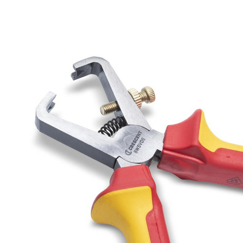 CRESCENT VDE Insulated Wire Stripper Plier, 6 in