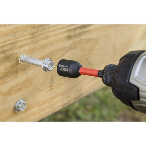 CRESCENT Vortex Magnetic Nutsetter, 3/8 in x 2-1/2 in