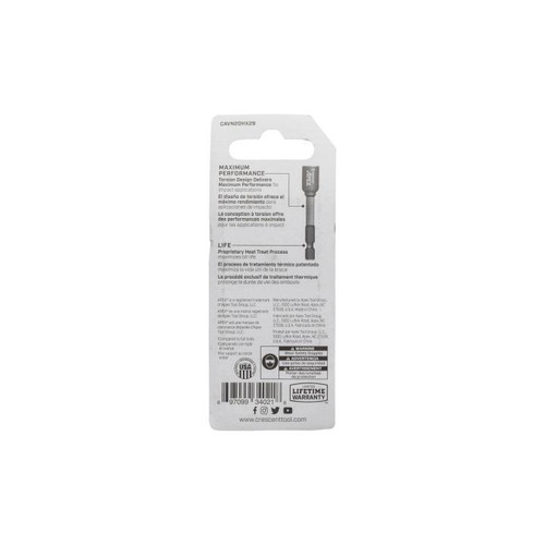 CRESCENT Vortex Magnetic Nutsetter, 7/16 in x 2-1/2 in