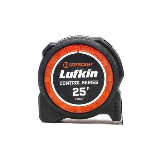 LUFKIN 1-3/16 in x 25 ft Control Series Yellow Clad Tape Measure