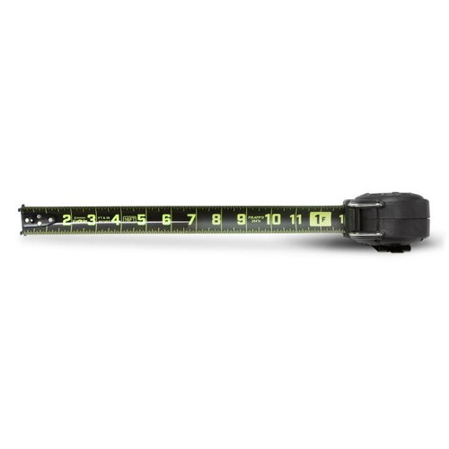 LUFKIN 1-1/4 in x 16 ft Shockforce Nite Eye G2 Tape Measure, 2.5 in