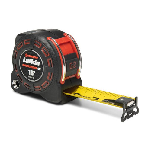 LUFKIN 1-1/4 in x 16 ft Shockforce G2 Magnetic Tape Measure
