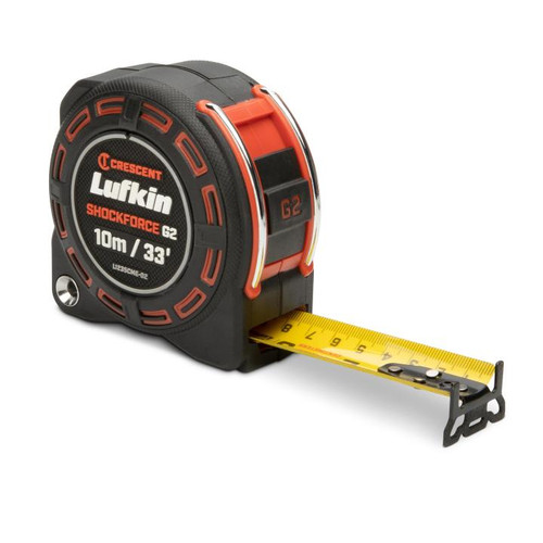 LUFKIN 1-1/4 in x 33 ft Shockforce G2 Tape Measure