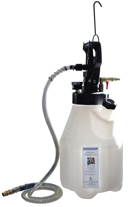 Gedore 2871726 Oil Pump Set with Reservoir, 12 Liter