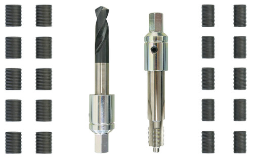 Gedore 3431843 Glow Plug Thread Repair Kit, Universal, M8 x 1, M10 x 1