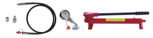 Gedore 2478676 Hydraulic Hand Pump with Pressure Gauge, 28T