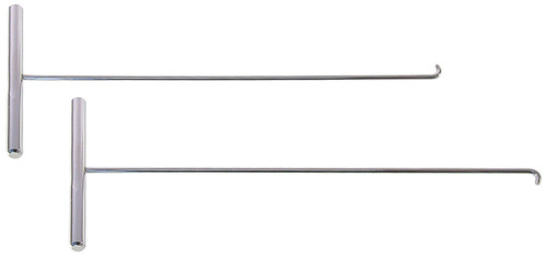 Gedore 1755544 Set of 2 Pulling Hook, Long, Mercedes, Length 165mm