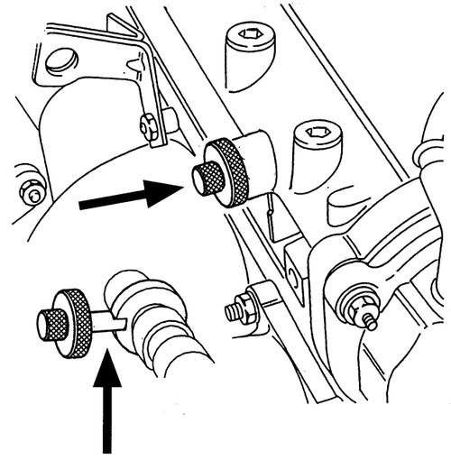 Gedore 2439808 Locking Toolkit, Opel / Vauxhall (1.3 CDTi), Width 255mm