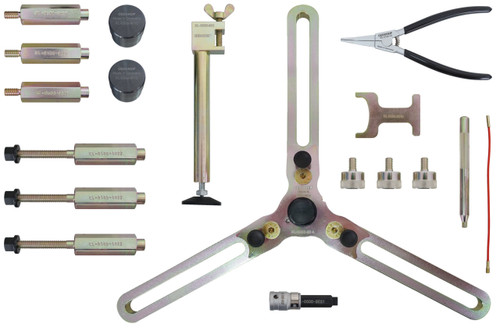 Gedore 3411664 Base Toolkit for Double Clutch, Width 494mm