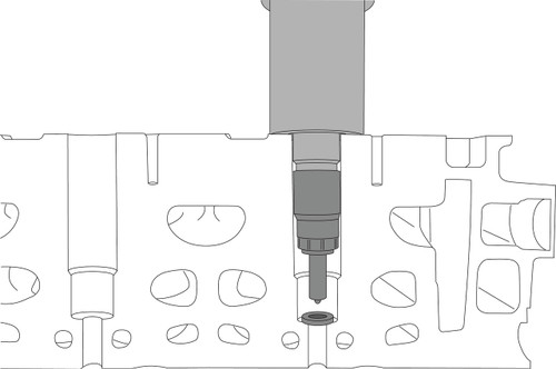 Gedore 3407039 Injector Nozzle Puller Set, Ford EcoBlue 2.0