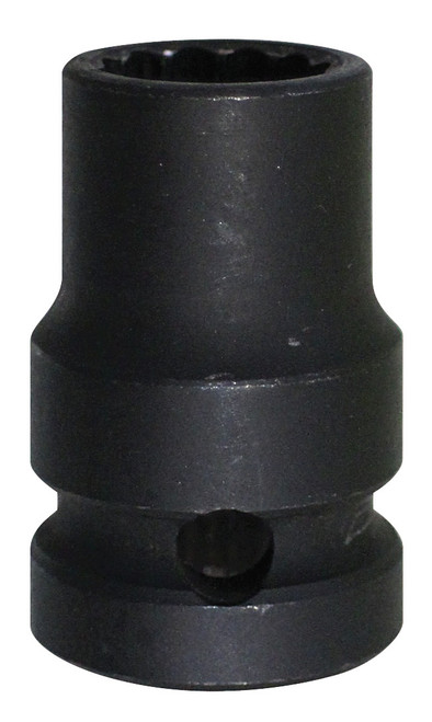 Gedore 3080536 1/2 in Drive Socket, Bi-Hexagon, 13mm (waf)