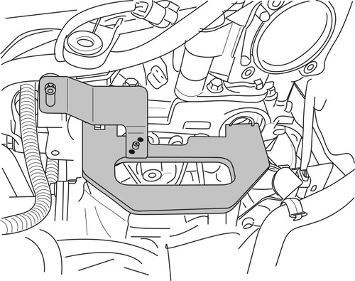 Gedore 2224100 Locking Toolkit, Renault, Width 275mm