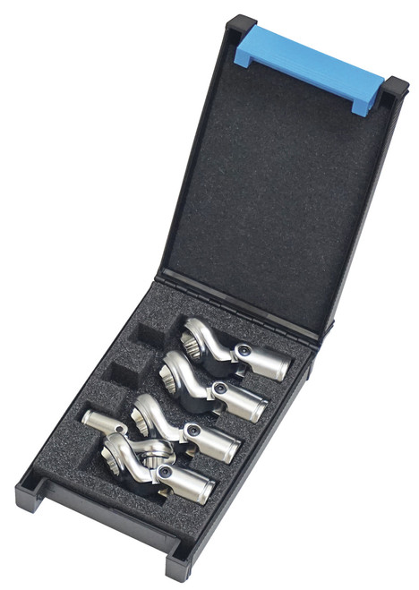 Gedore 2479990 3/8 in Drive Flexible Open Crowfoot Socket Wrench Set