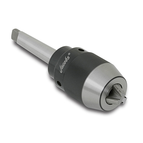 Jacobs JK130-MT4 High Torque/High Precision Keyless Drill Chuck with Integrated Shank, 13mm