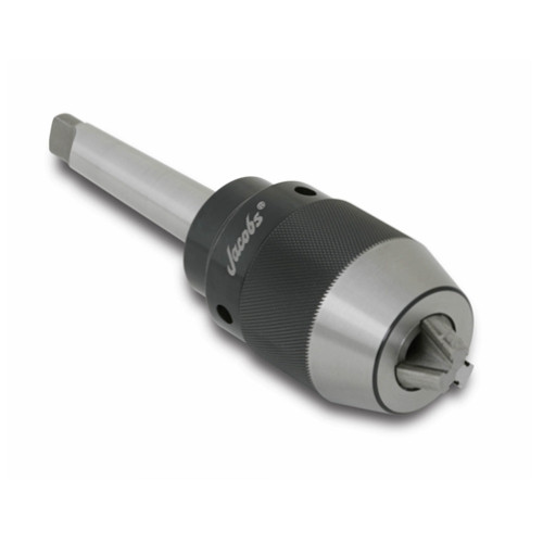 Jacobs JK160-MT4 High Torque/High Precision Keyless Drill Chuck with Integrated Shank, 16mm