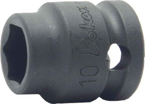 Koken 3/8 in Square Drive 6-Point Socket, 17mm, Length 25mm, Thin Walled